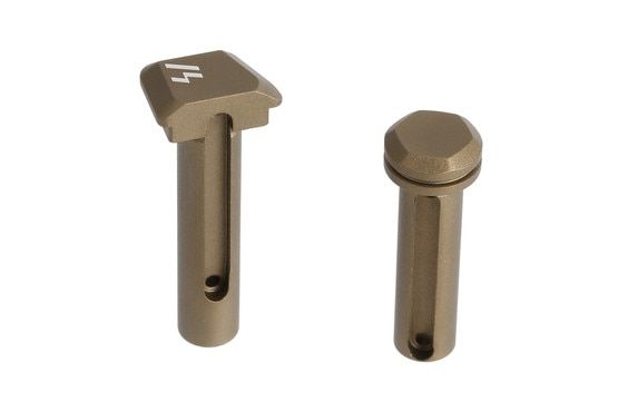 Strike Industries AR-15 Ultra Light Pivot / Takedown Pins in FDE